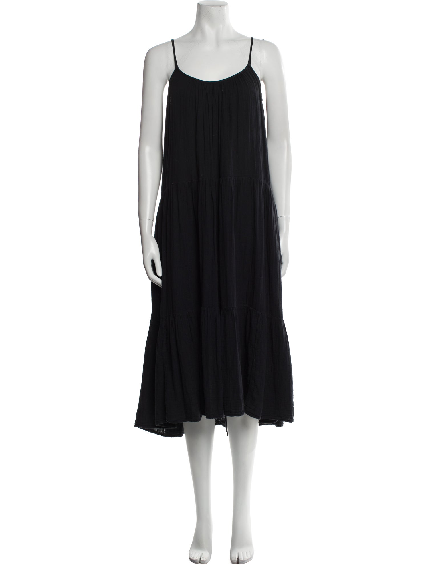 Xirena Scoop Neck Midi Length Dress