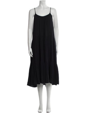 Xirena Scoop Neck Midi Length Dress