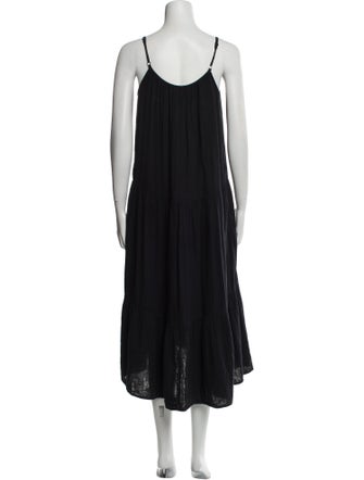 Xirena Scoop Neck Midi Length Dress