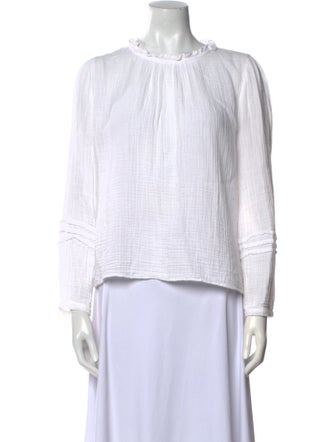 Xirena Crew Neck Long Sleeve Blouse