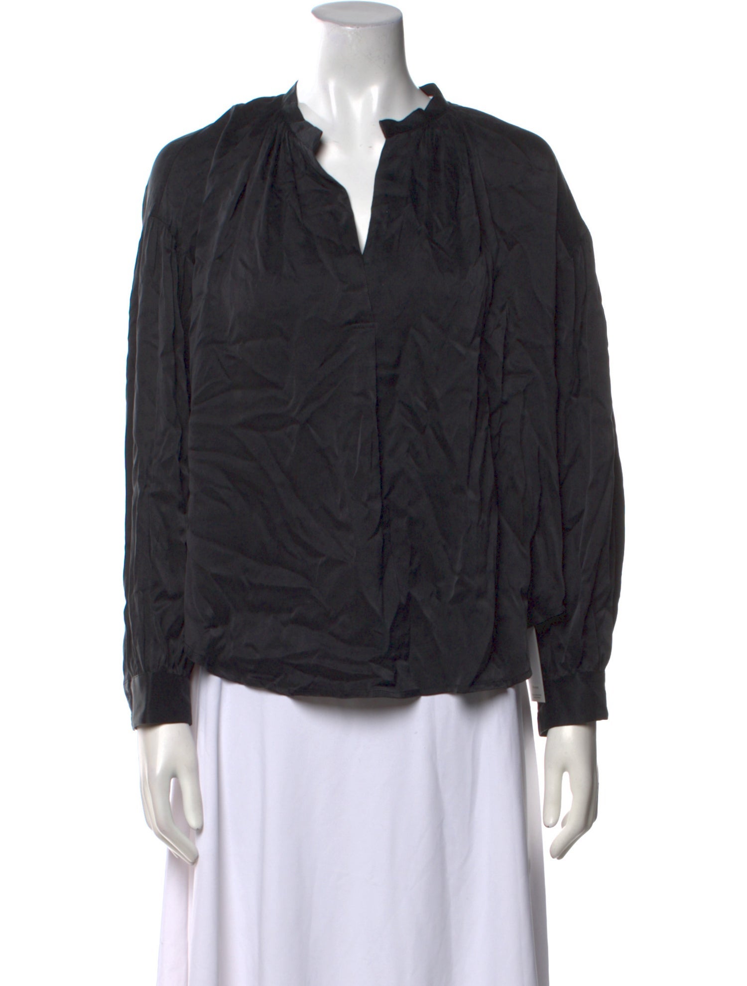 Xirena Silk V-Neck Blouse