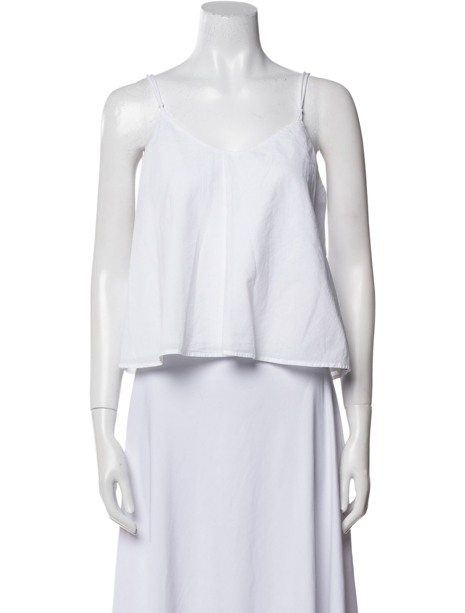 Xirena Scoop Neck Sleeveless Crop Top