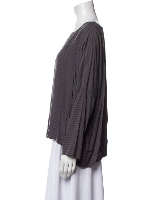 Xirena Striped Scoop Neck Blouse