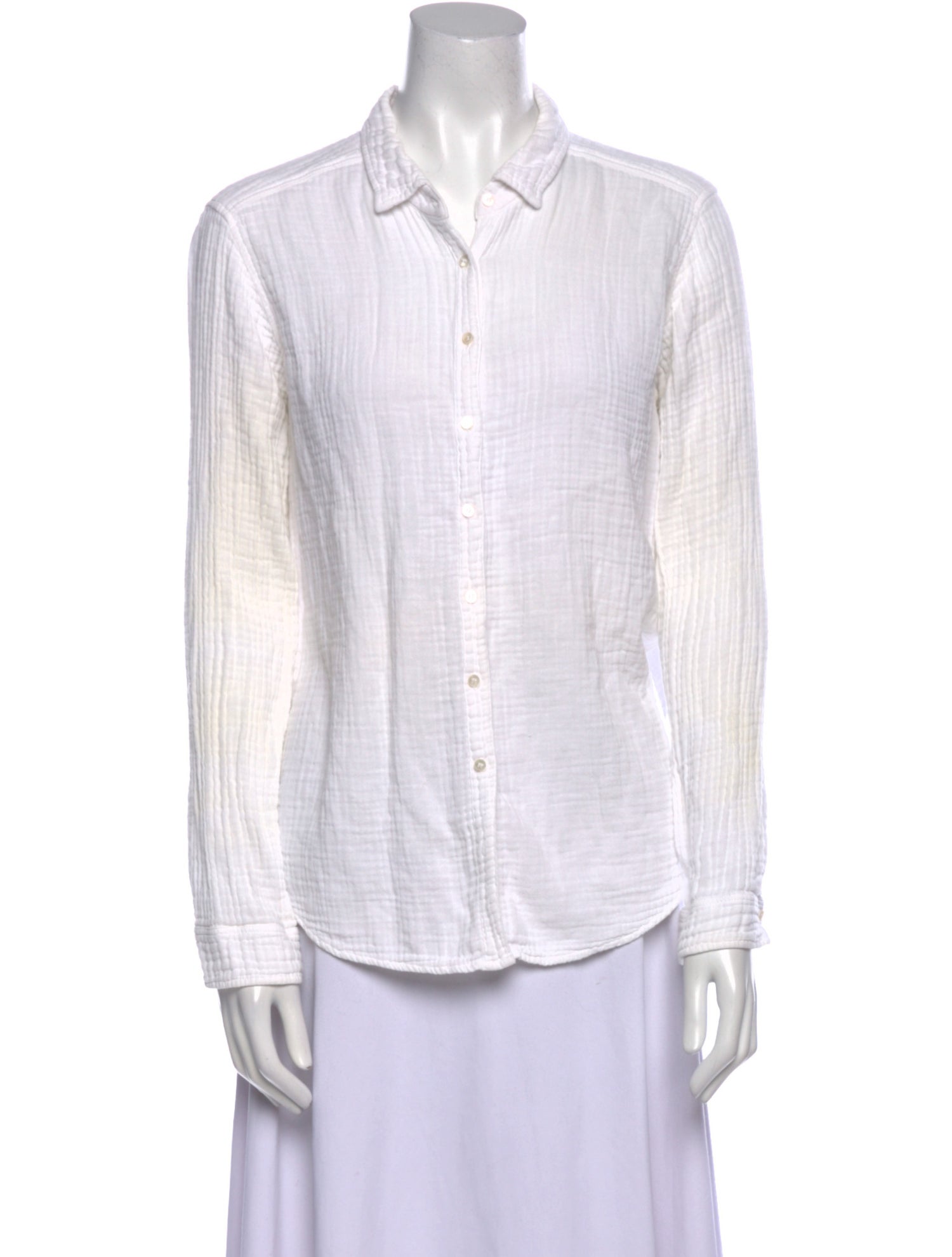 Xirena Long Sleeve Button-Up Top