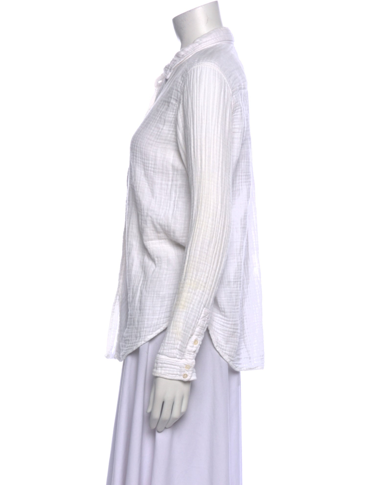 Xirena Long Sleeve Button-Up Top