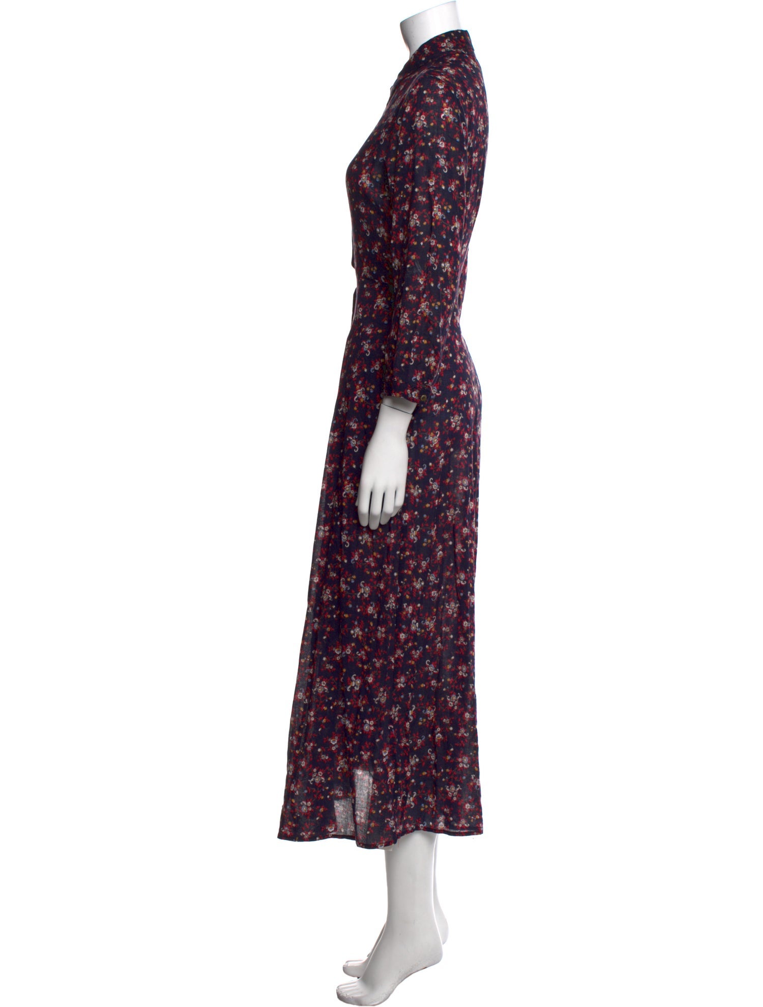 Xirena Floral Print Long Dress