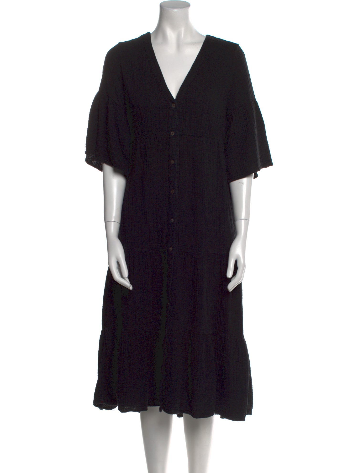 Xirena V-Neck Midi Length Dress