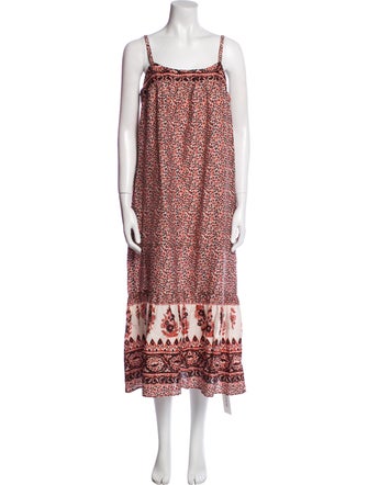 Xirena Floral Print Long Dress