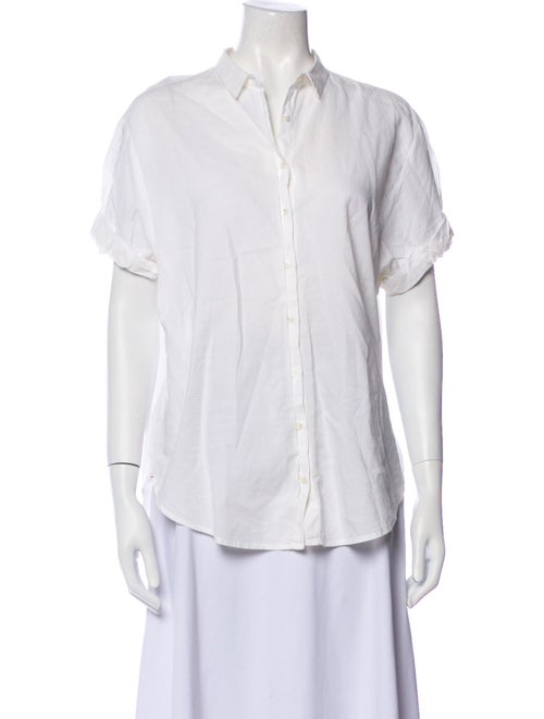 Xirena Short Sleeve Button-Up Top