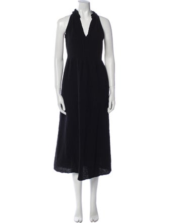 Xirena Halterneck Midi Length Dress