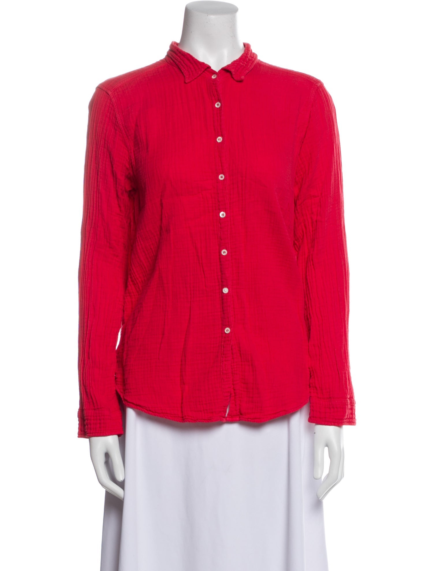 Xirena Long Sleeve Button-Up Top