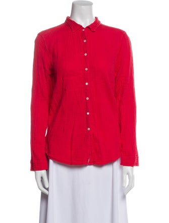 Xirena Long Sleeve Button-Up Top