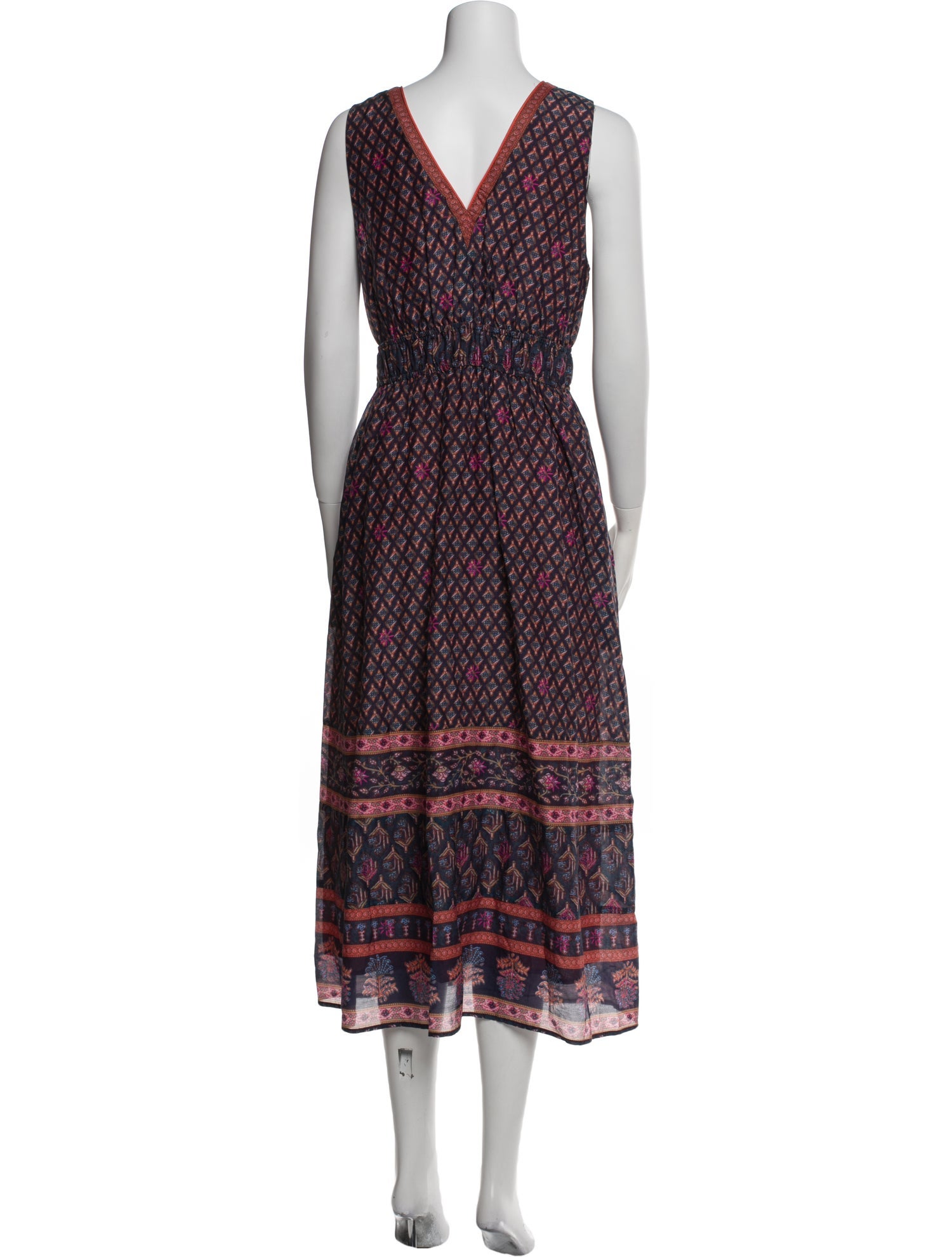 Xirena Printed Long Dress