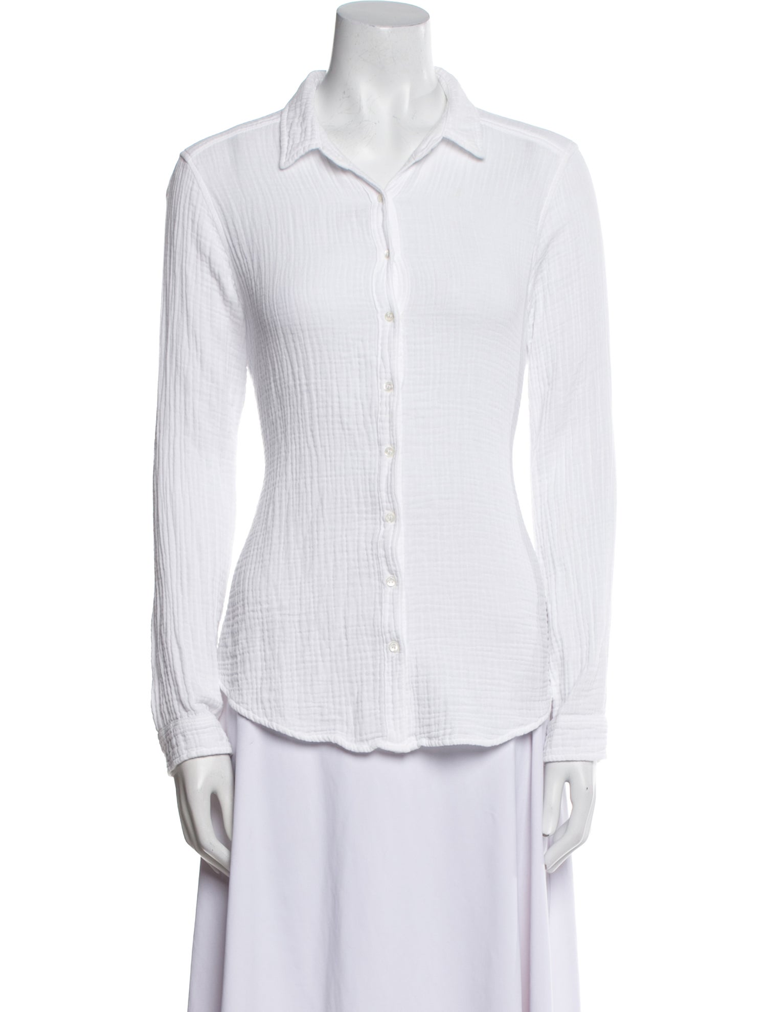 Xirena Long Sleeve Button-Up Top