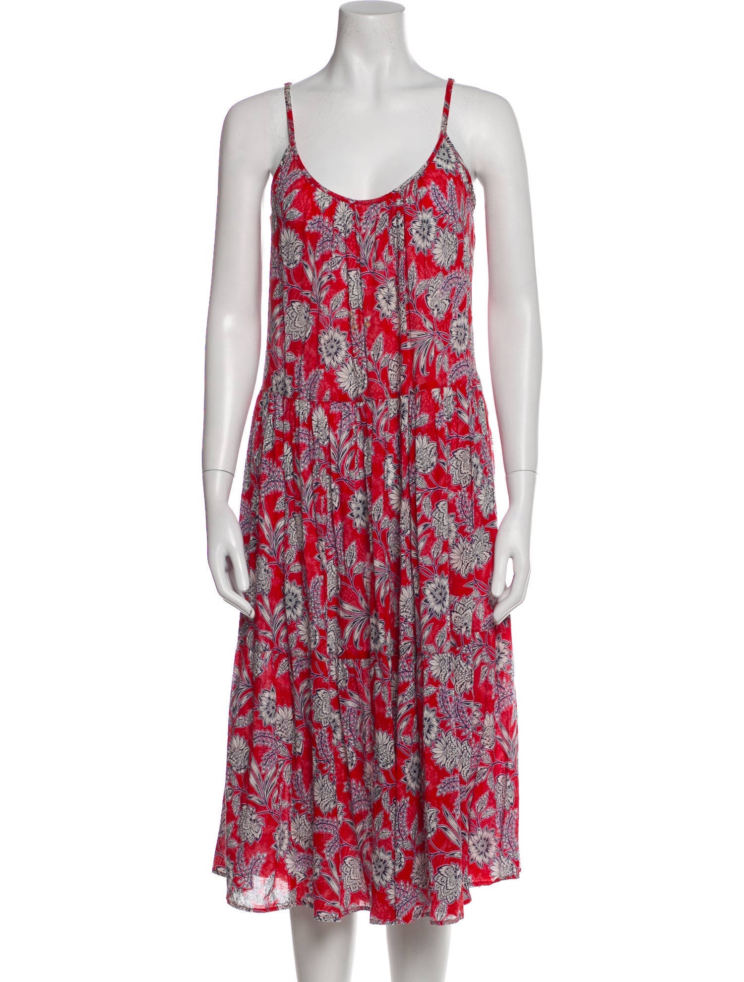Xirena Printed Midi Length Dress