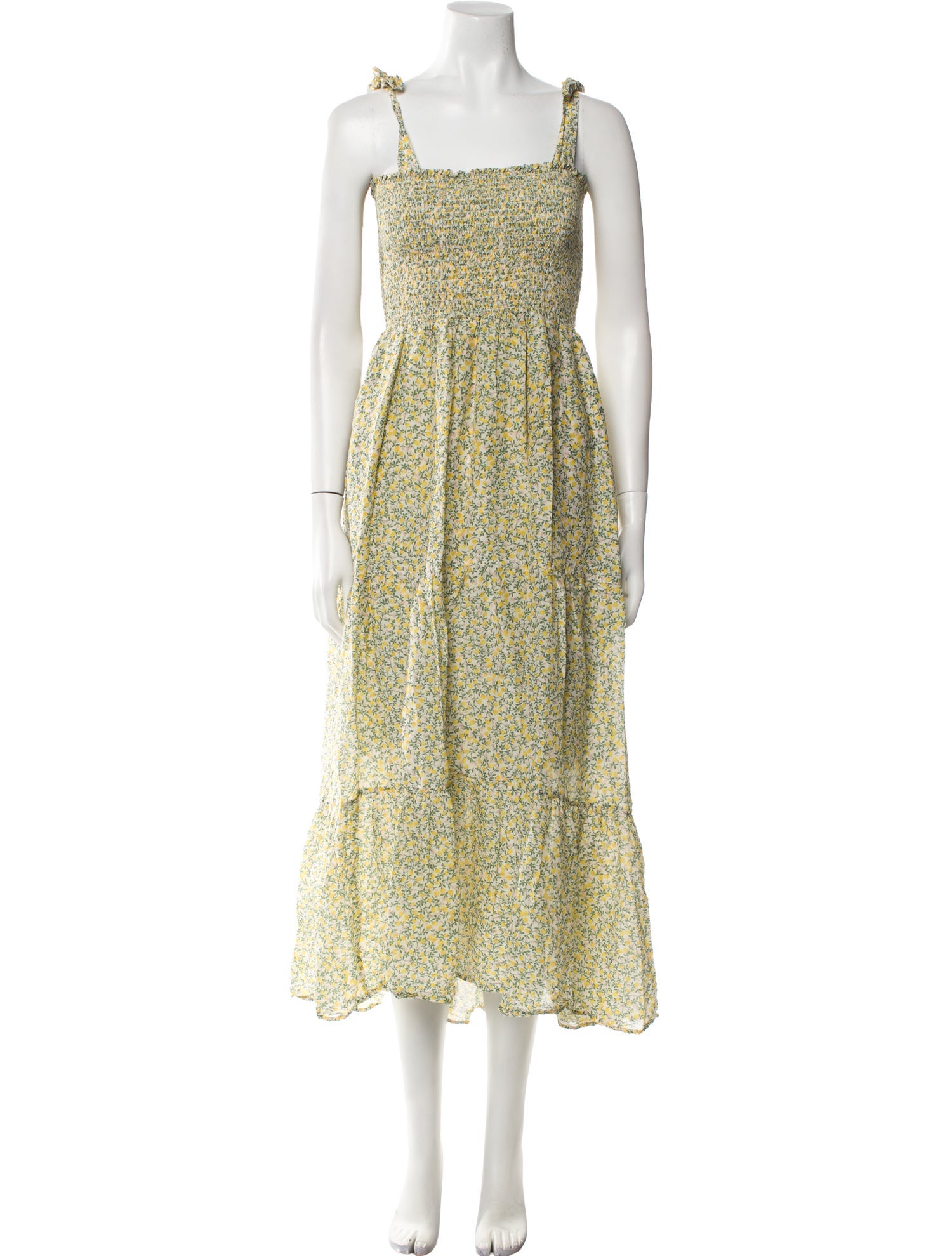 Xirena Floral Print Long Dress