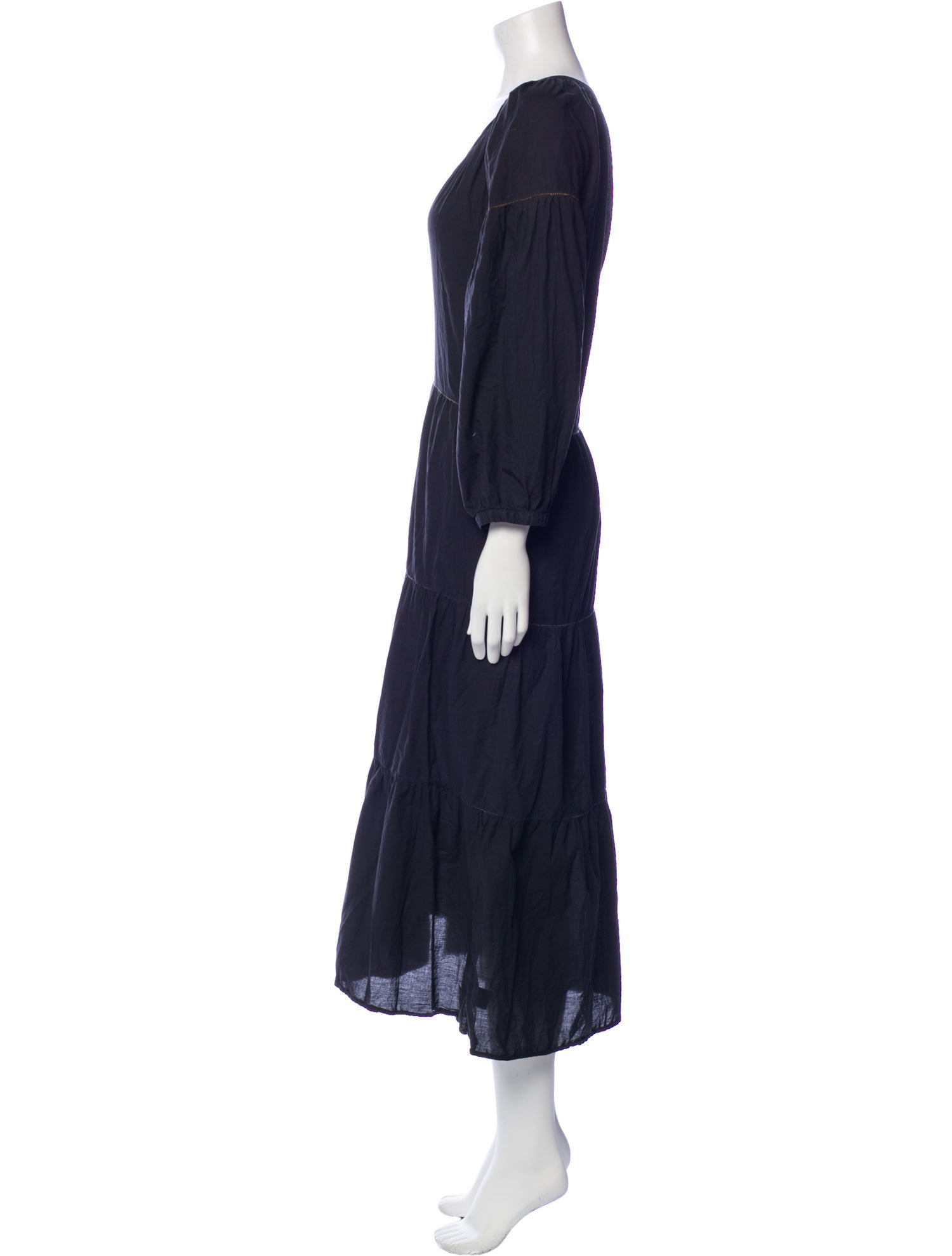 Xirena V-Neck Midi Length Dress