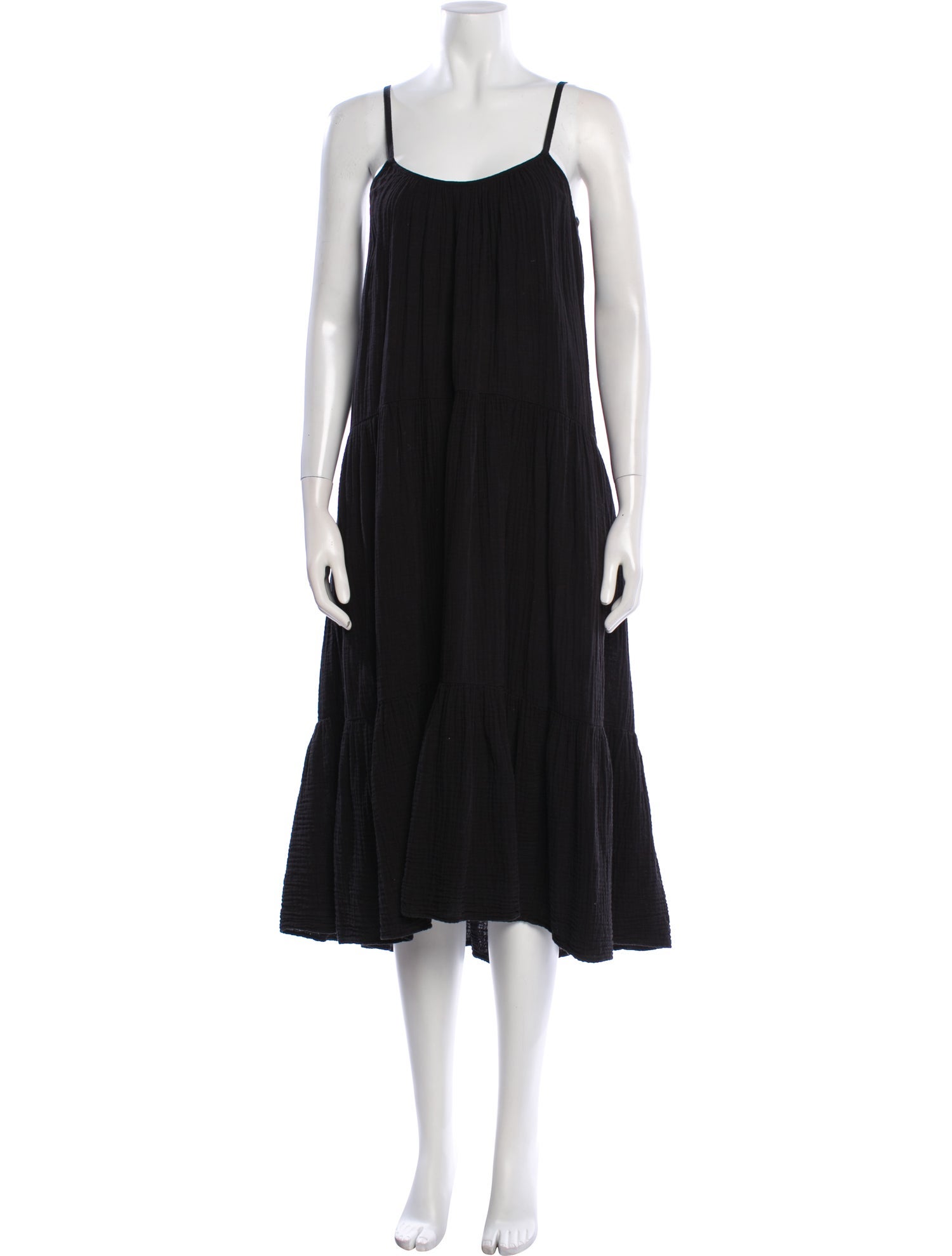 Xirena Scoop Neck Midi Length Dress