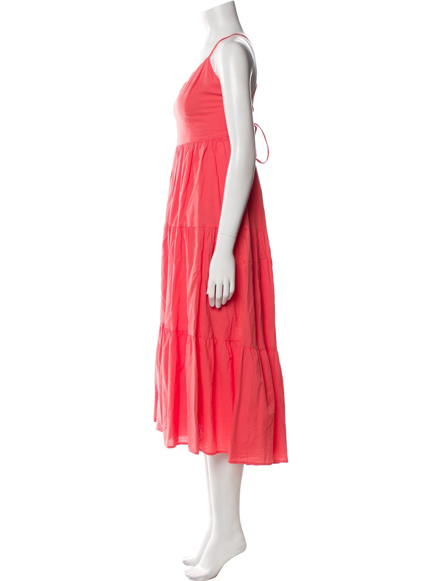 Xirena Scoop Neck Midi Length Dress