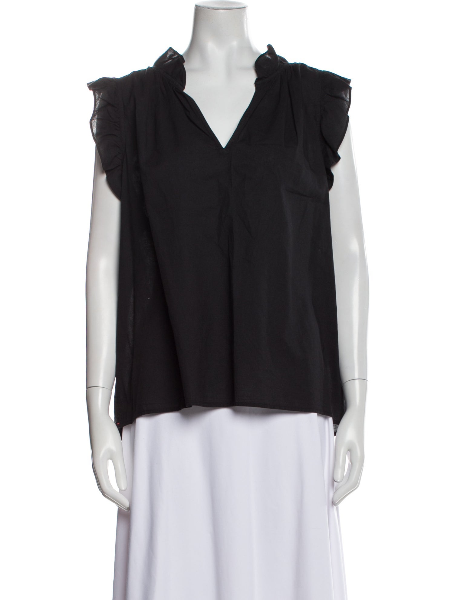 Xirena V-Neck Sleeveless Blouse