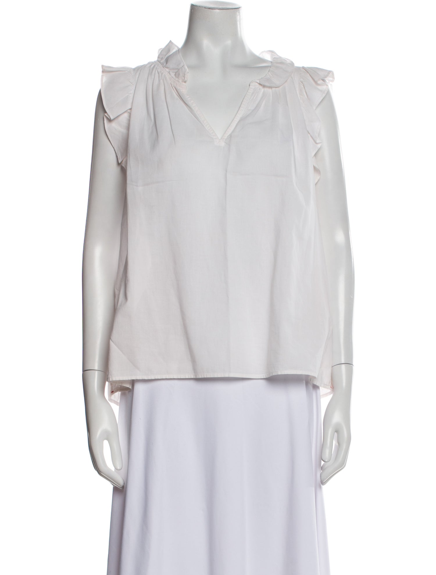 Xirena V-Neck Sleeveless Blouse