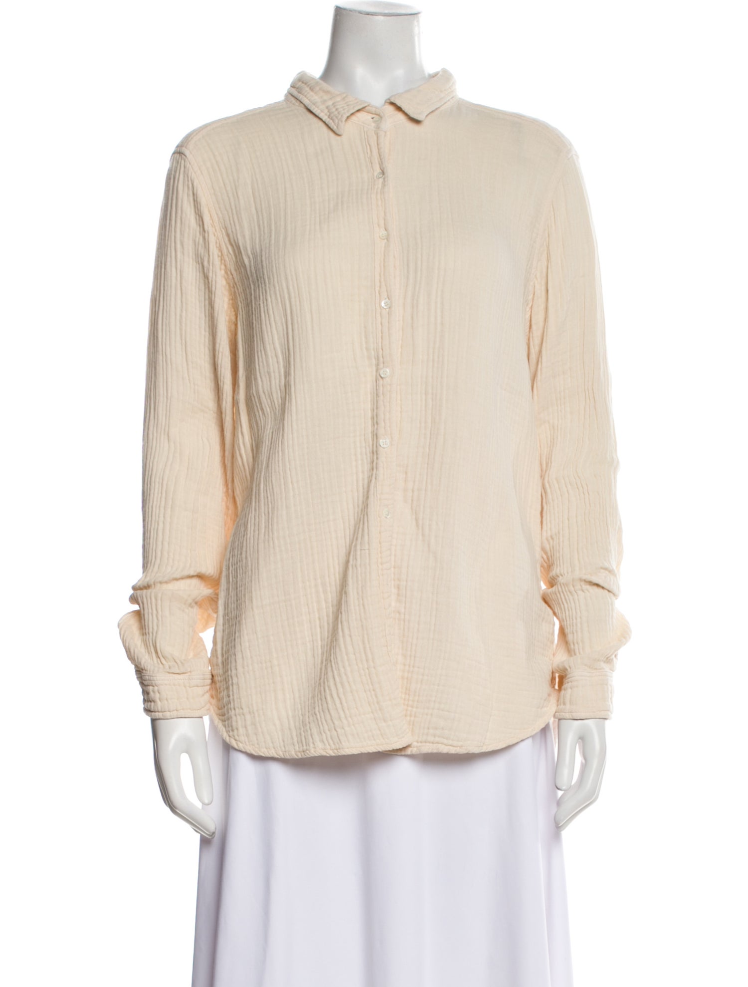 Xirena Long Sleeve Button-Up Top