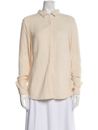Xirena Long Sleeve Button-Up Top