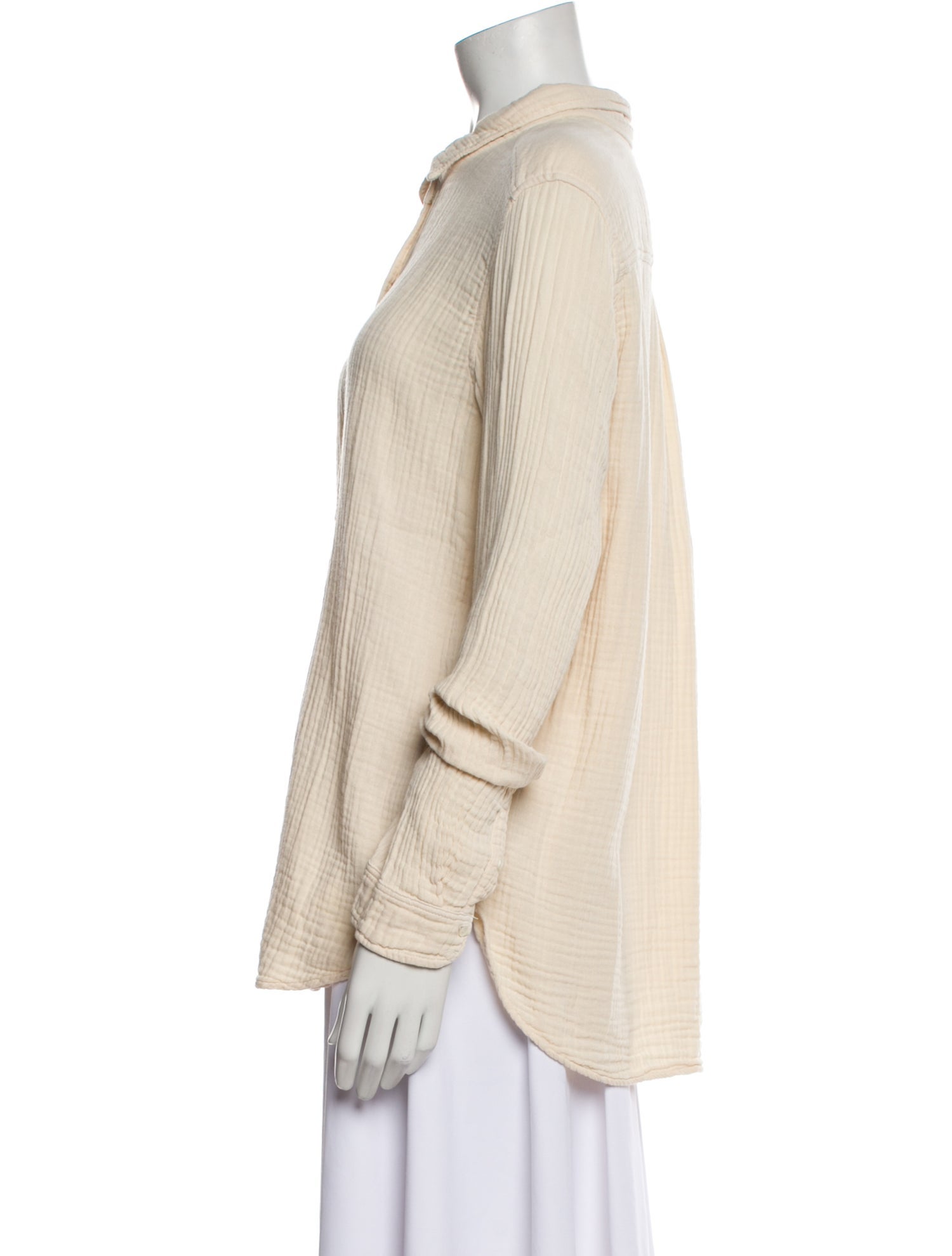 Xirena Long Sleeve Button-Up Top