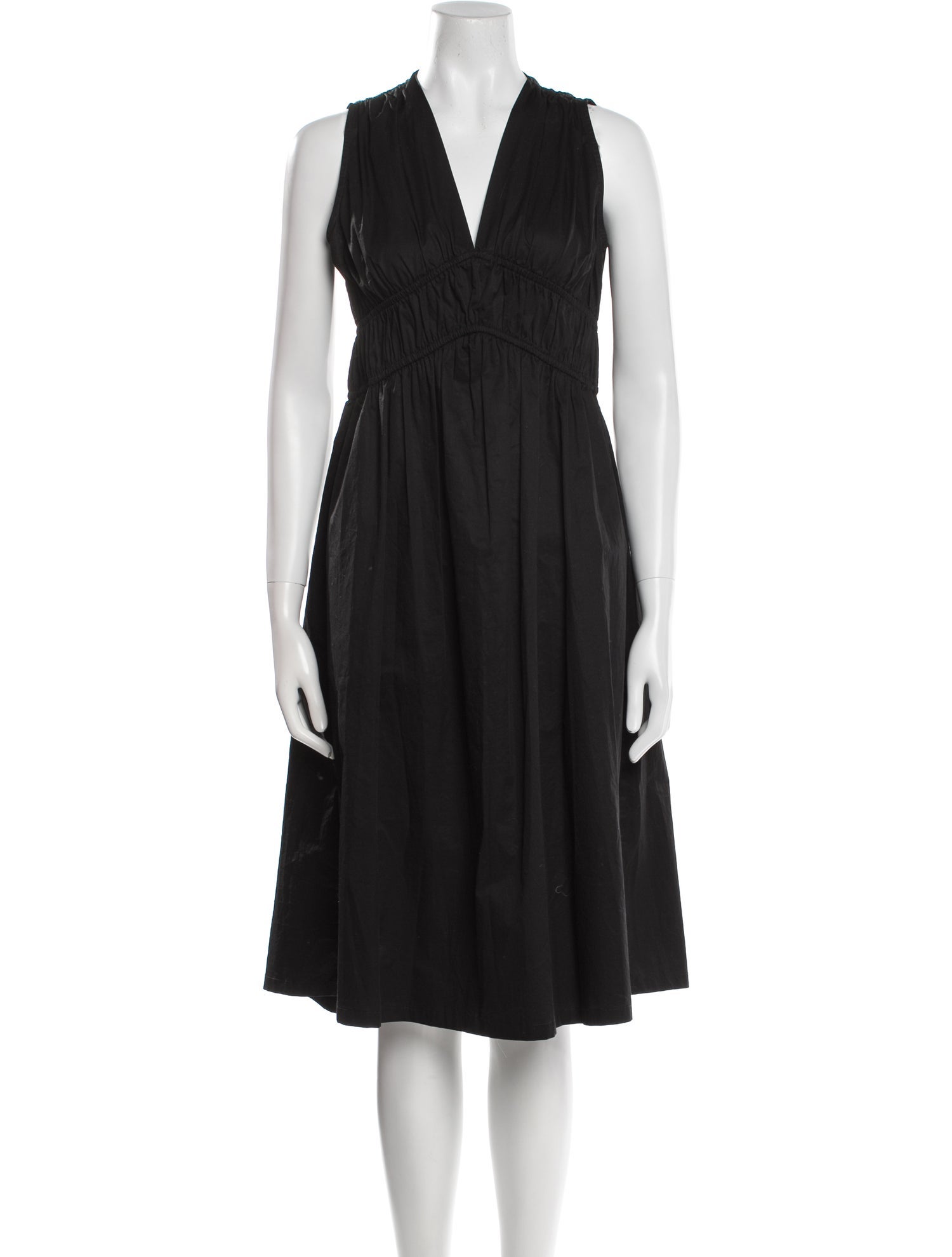 Xirena V-Neck Midi Length Dress