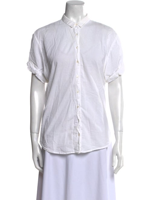 Xirena Short Sleeve Button-Up Top