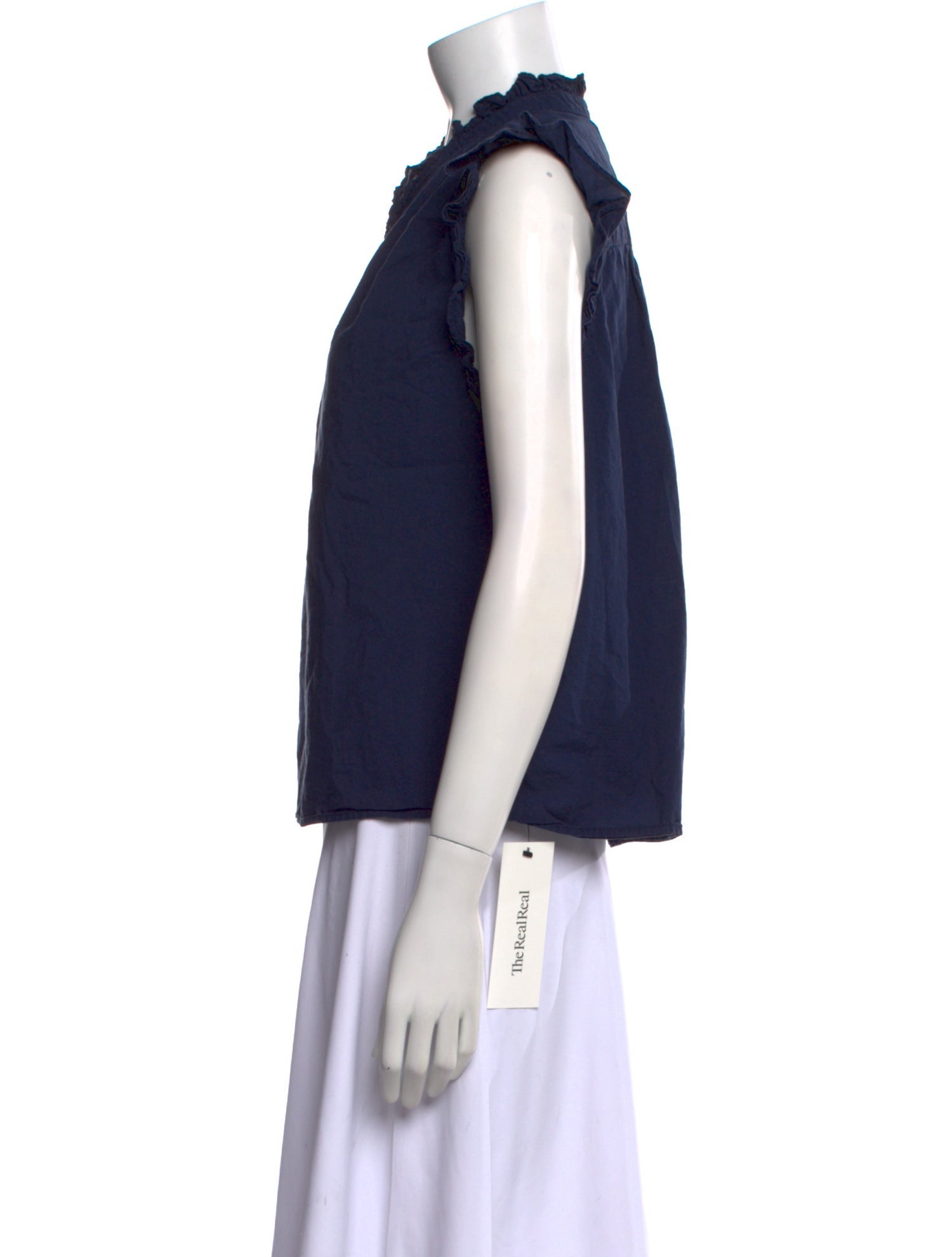 Xirena Mock Neck Sleeveless Blouse