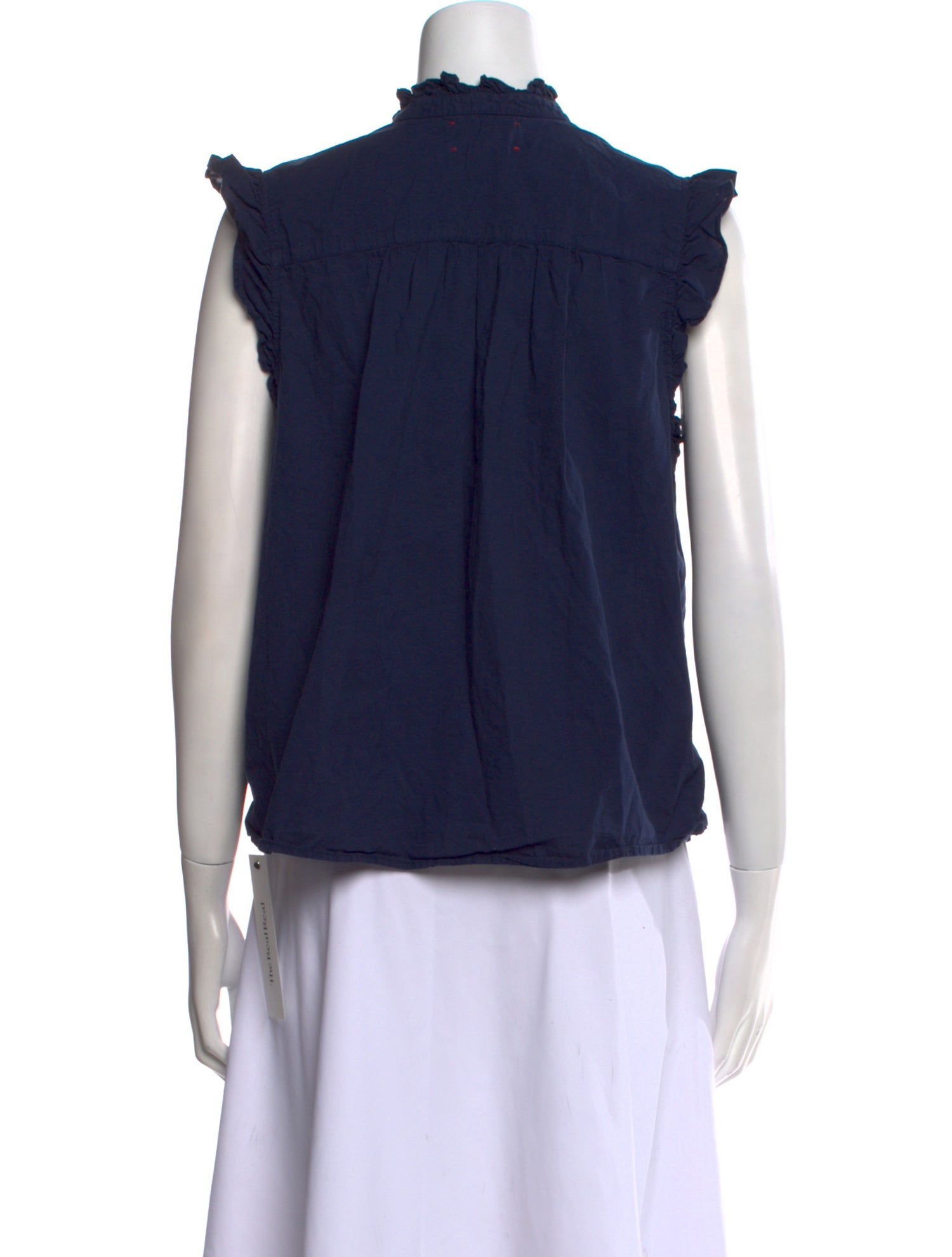 Xirena Mock Neck Sleeveless Blouse