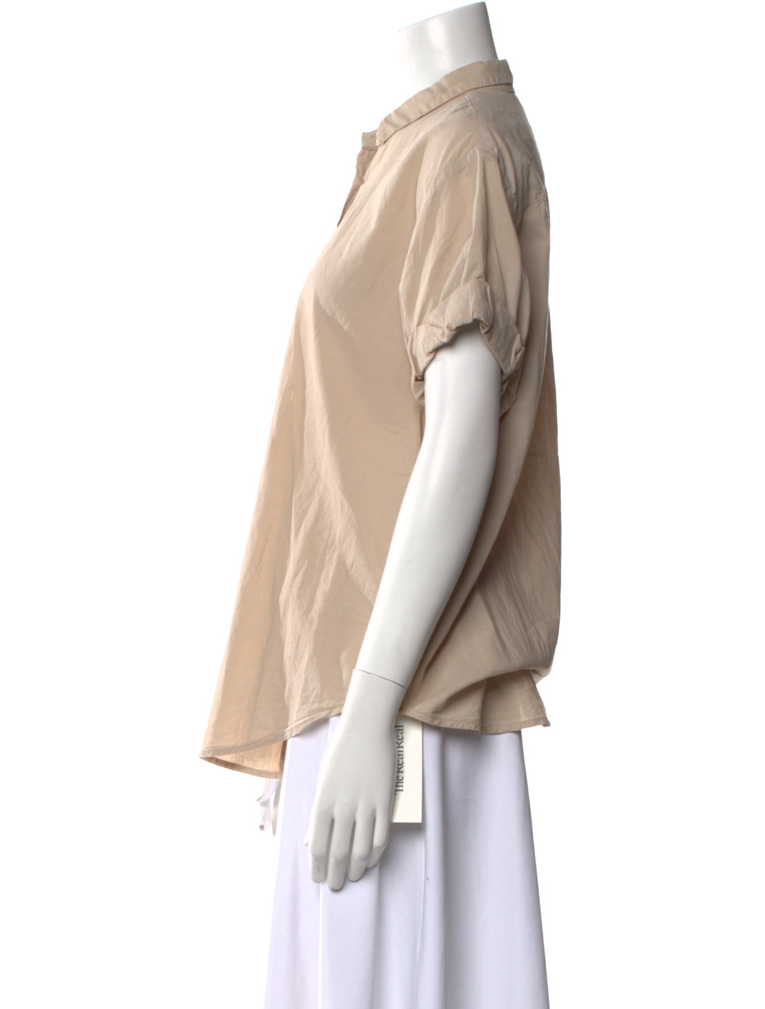 Xirena Short Sleeve Button-Up Top