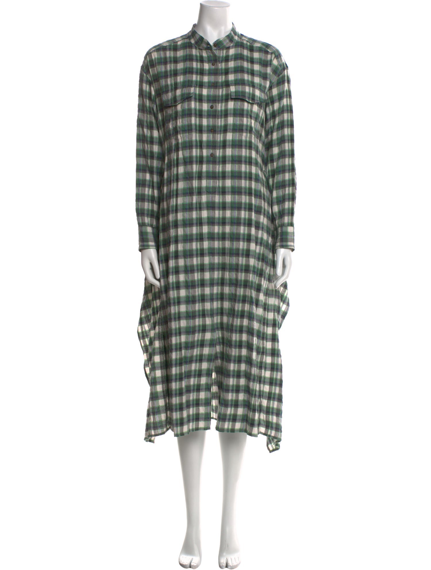 Xirena Plaid Print Mini Dress