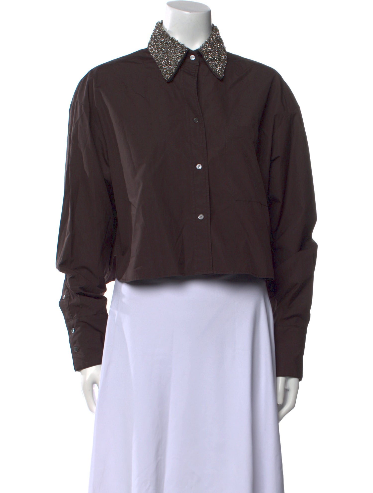 Xirena Long Sleeve Crop Top