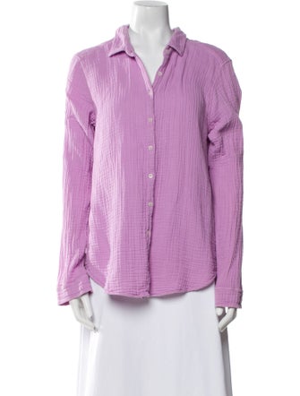 Xirena Long Sleeve Button-Up Top