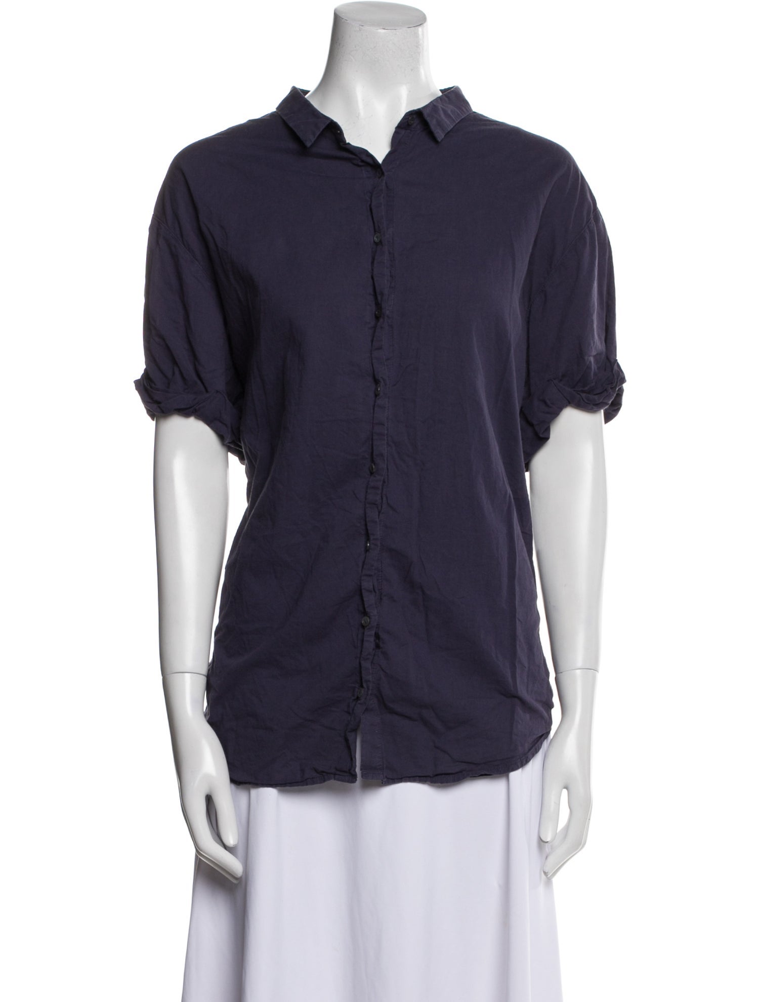 Xirena Short Sleeve Button-Up Top