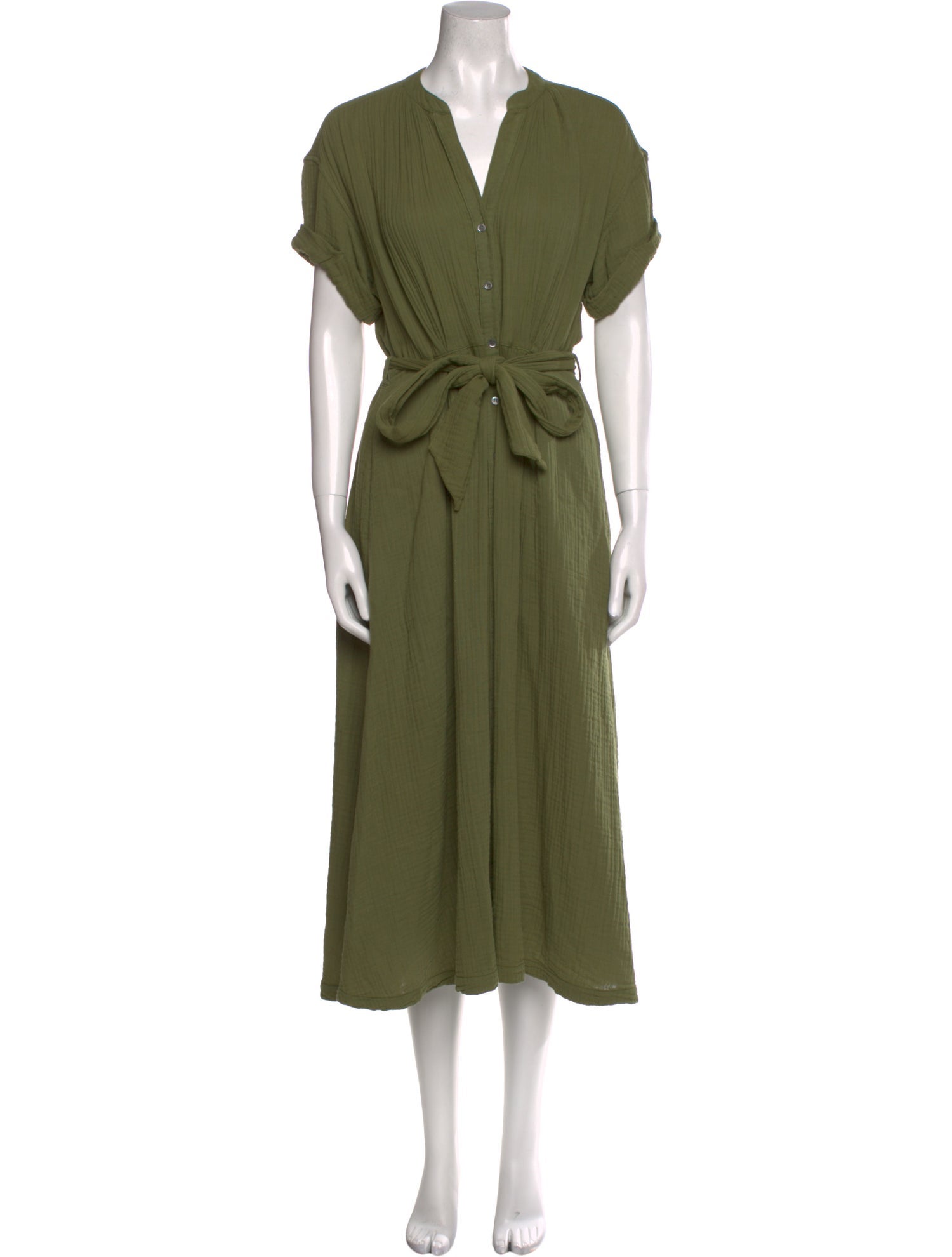 Xirena V-Neck Long Dress