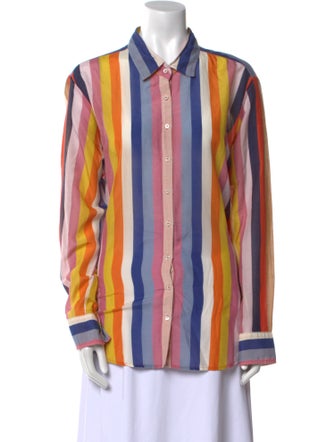 Xirena Striped Long Sleeve Tunic