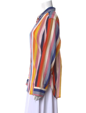 Xirena Striped Long Sleeve Tunic