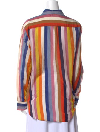Xirena Striped Long Sleeve Tunic