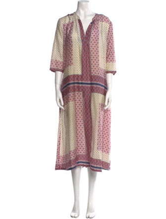 Xirena Printed Long Dress