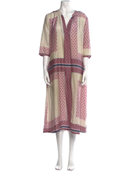 Xirena Printed Long Dress