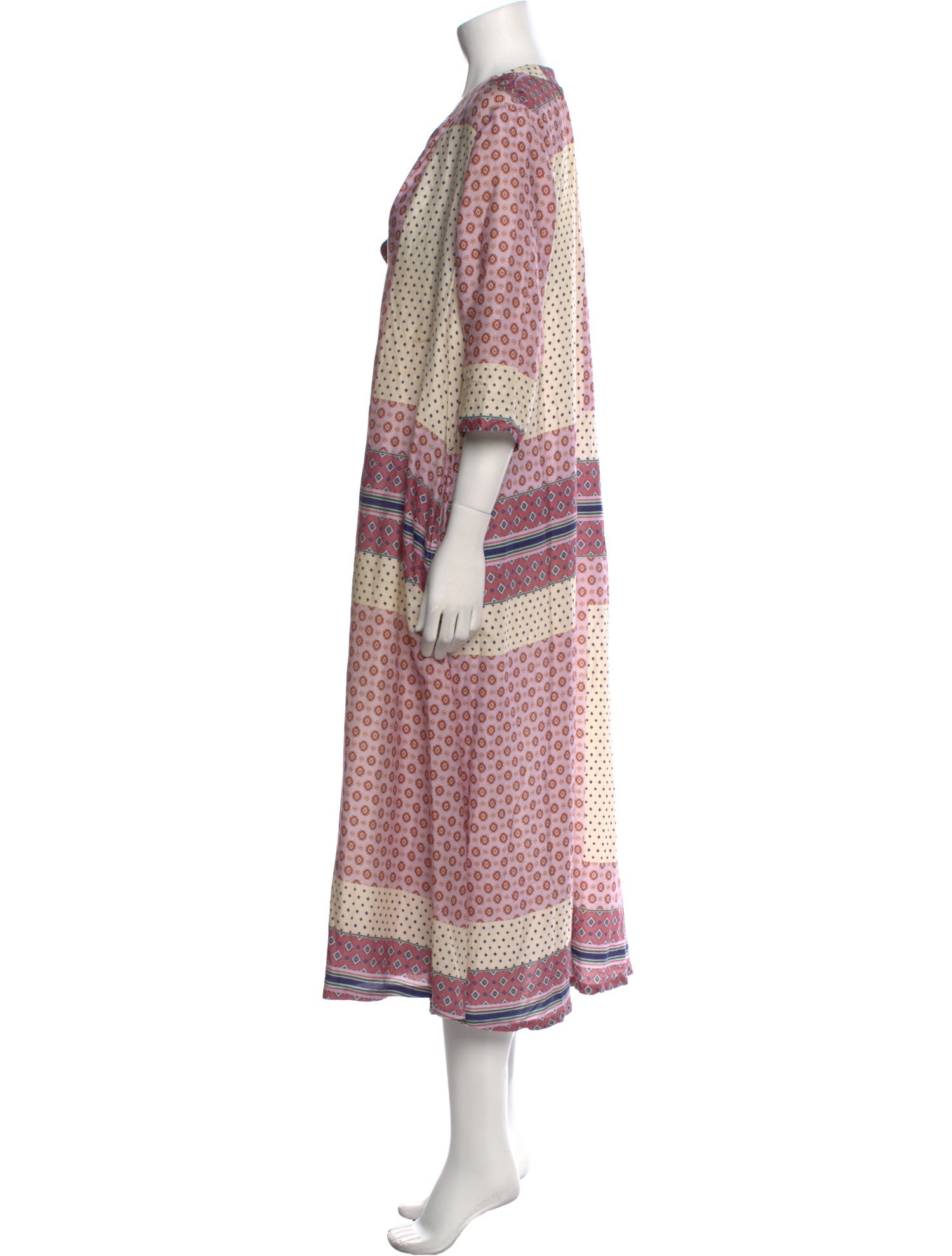 Xirena Printed Long Dress