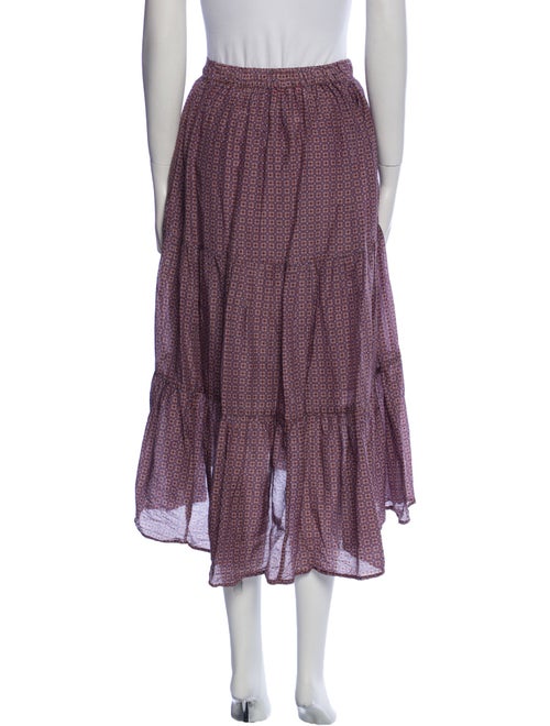 Xirena Printed Midi Length Skirt