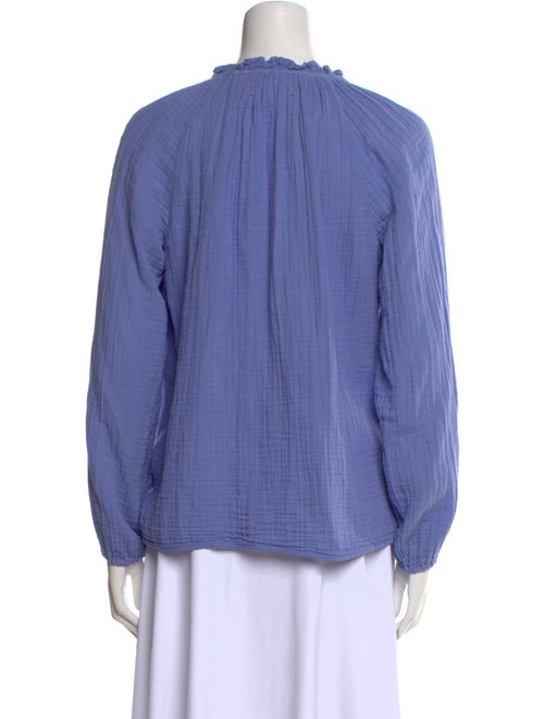 Xirena V-Neck Long Sleeve Blouse