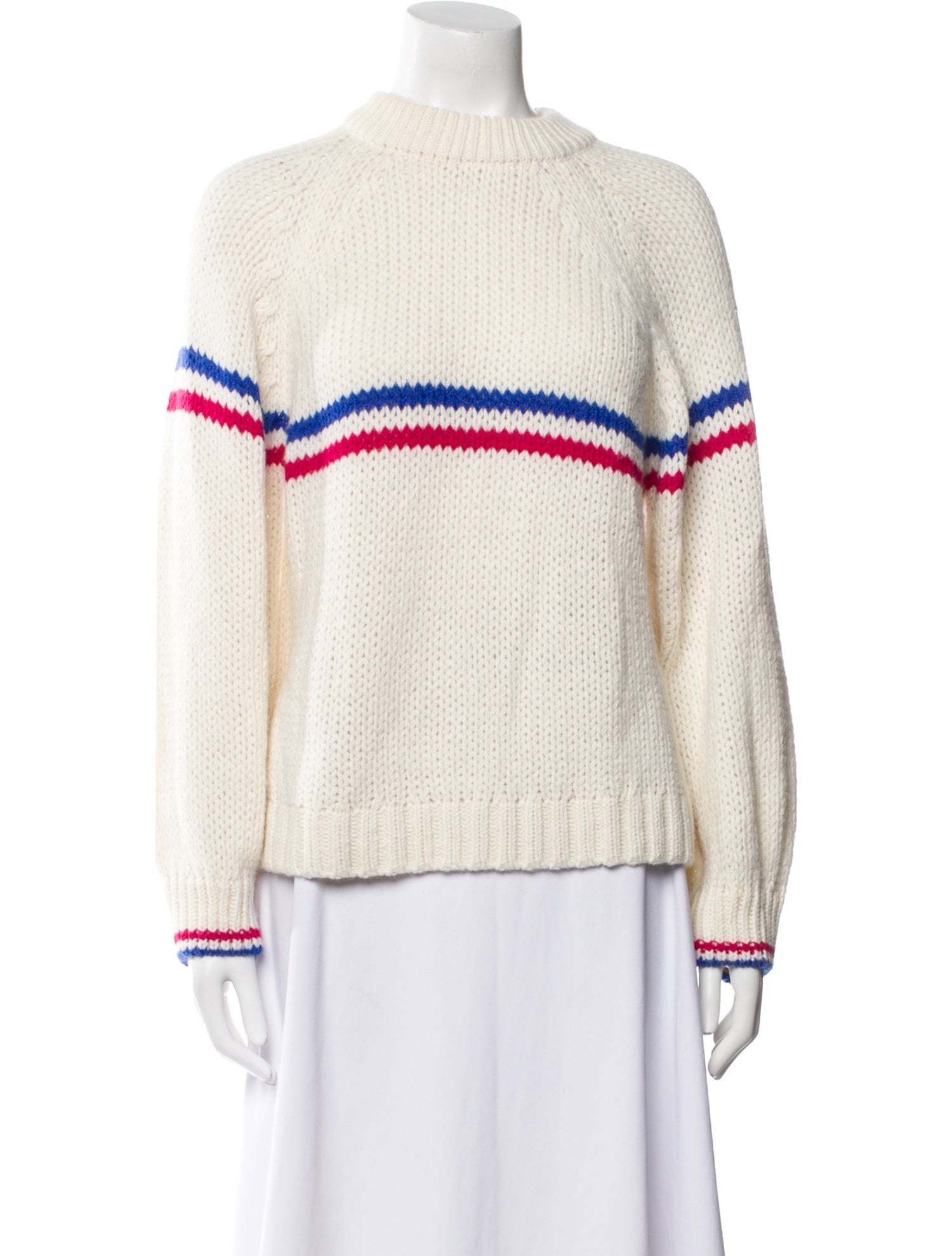 Xirena Striped Mock Neck Sweater