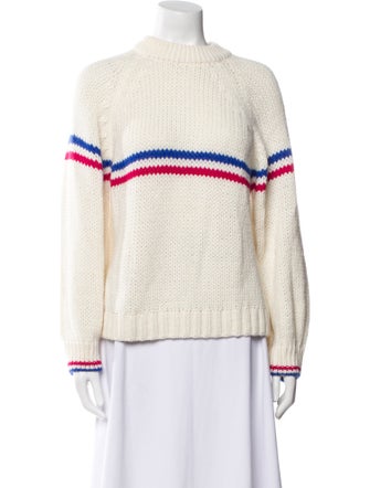 Xirena Striped Mock Neck Sweater