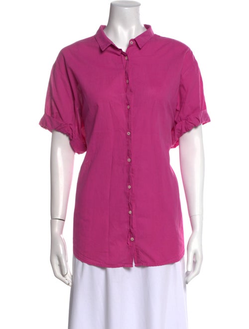 Xirena Short Sleeve Button-Up Top