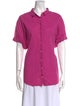 Xirena Short Sleeve Button-Up Top